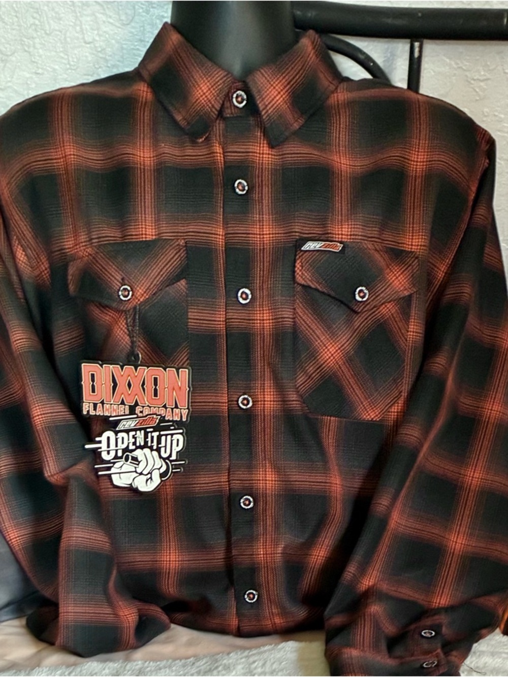 Dixxon RevZilla Flannel, Men’s XL - Picture 2 of 5